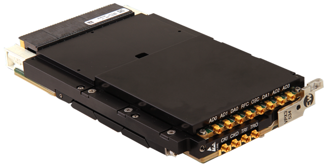 Curtiss-Wright Announces Its First VITA 48.8 Air-Flow-Through 3U VPX 6Gsps Wideband Transceiver FPGA Card