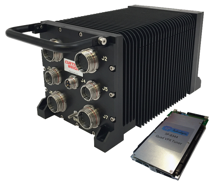 Curtiss-Wright Debuts Compact, EW RF Tuner Mission Computer Featuring Silver Palm Technologies 20 MHz-6 GHz Quad Channel SP-8344 Tuner