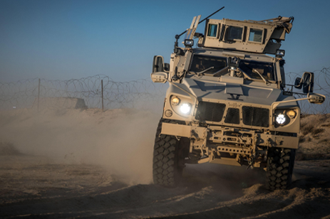 Army vehicle graphics display 