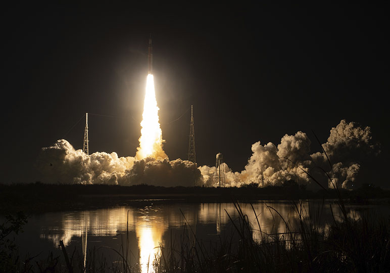 Image credit: NASA Artemis SLS launch Image credit: NASA Artemis SLS launch