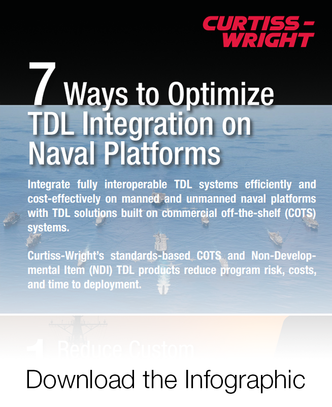 7 ways to optimize TDF integration on naval platforms Infographic
