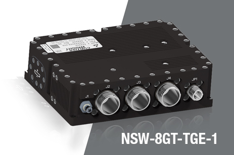 Industry’s First Rugged Airborne 8-Port Gigabit Network Switch Features IRIG-106 Full TmNS Standard Support for Flight Test Applications Industry’s First Rugged Airborne 8-Port Gigabit Network Switch Features IRIG-106 Full TmNS Standard Support for Flight Test Applications