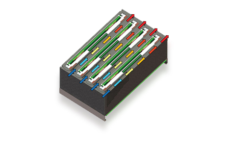 Fluid-Flow-Through Cooling