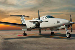 Propeller Aircraft ISR Data Protected with Rugged NAS Solution
