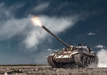Tank firing Tank firing